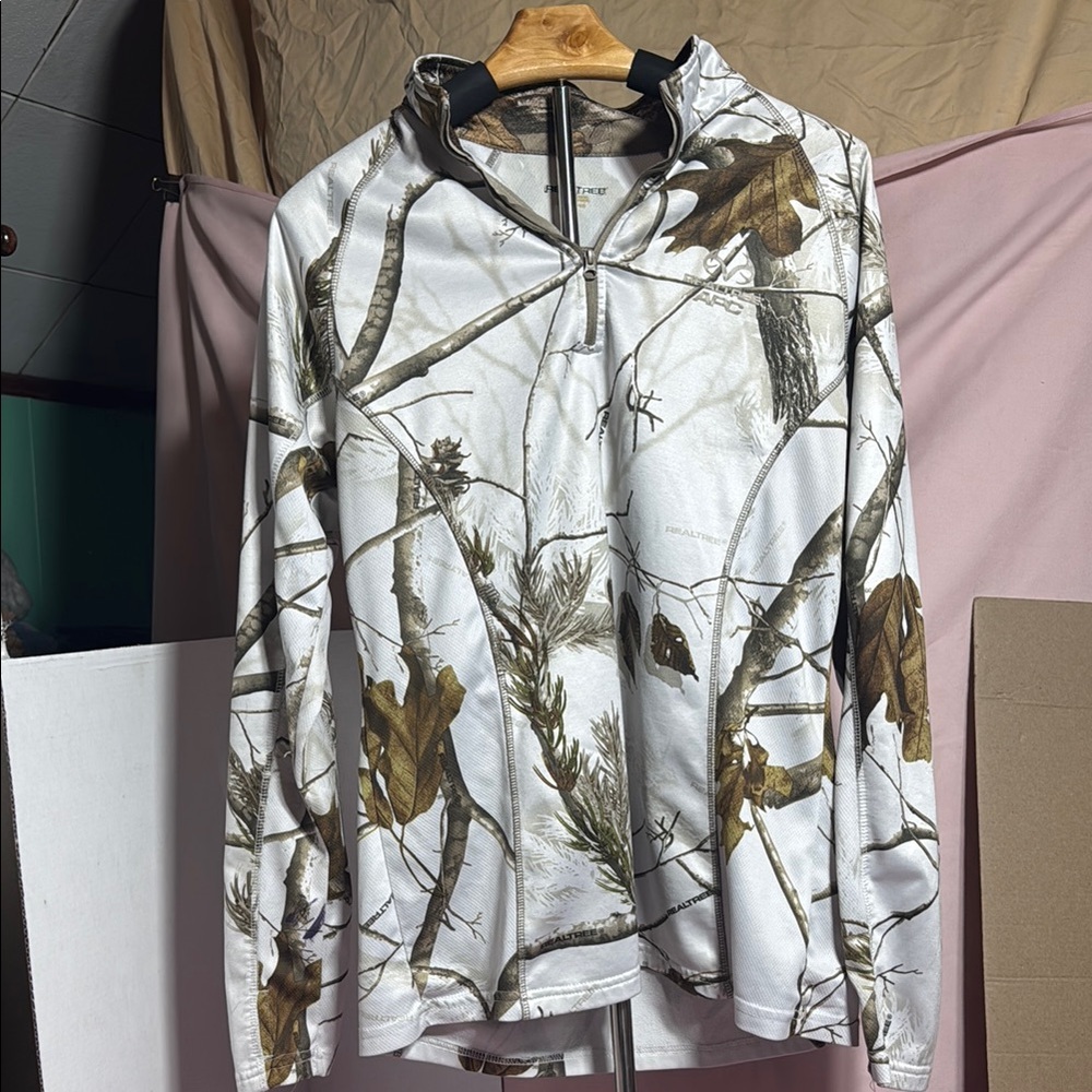 Camo Long Sleeve Pullover
